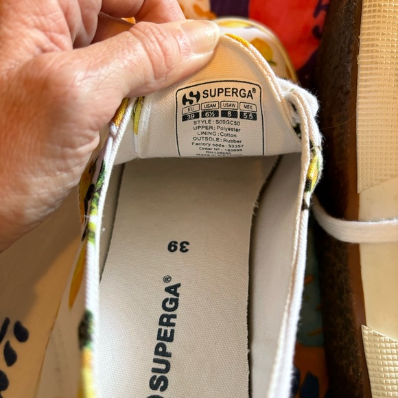 Superba 2750 Cotu Classic Sneaker - lemon print! - Picture 7 of 8